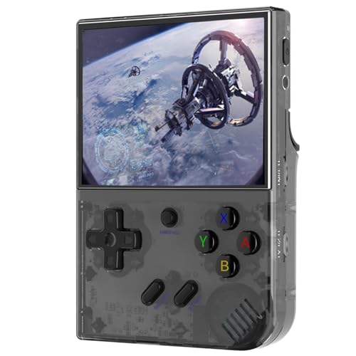Black 3.5 Inch IPS Screen Handheld Game Console with 64G+128G TF Card R44163
