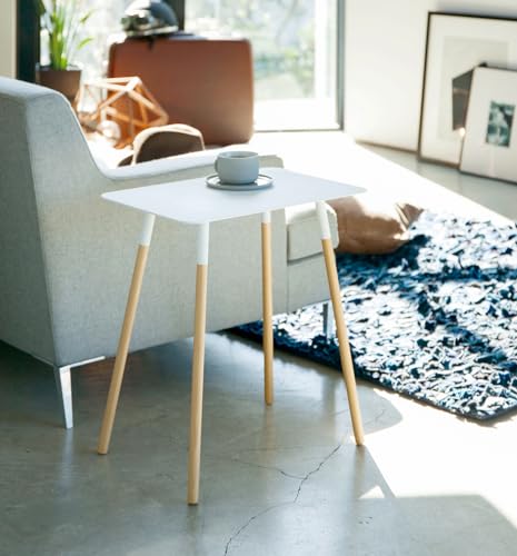 White Rectangular Side Table Z177826