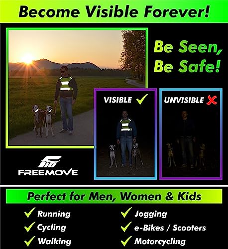 Reflective Vest with 2 Bands & Bag P10766