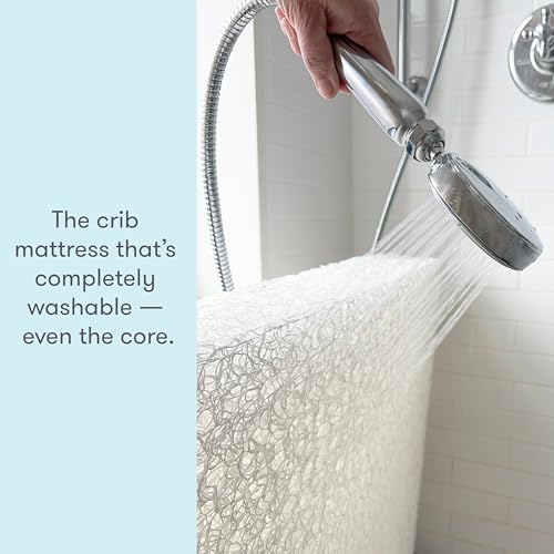 White Waterproof Crib Mattress and Toddler Bed M501586