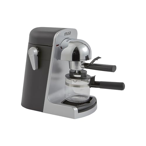 4 Cup Espresso Cappuccino Maker, Black X821