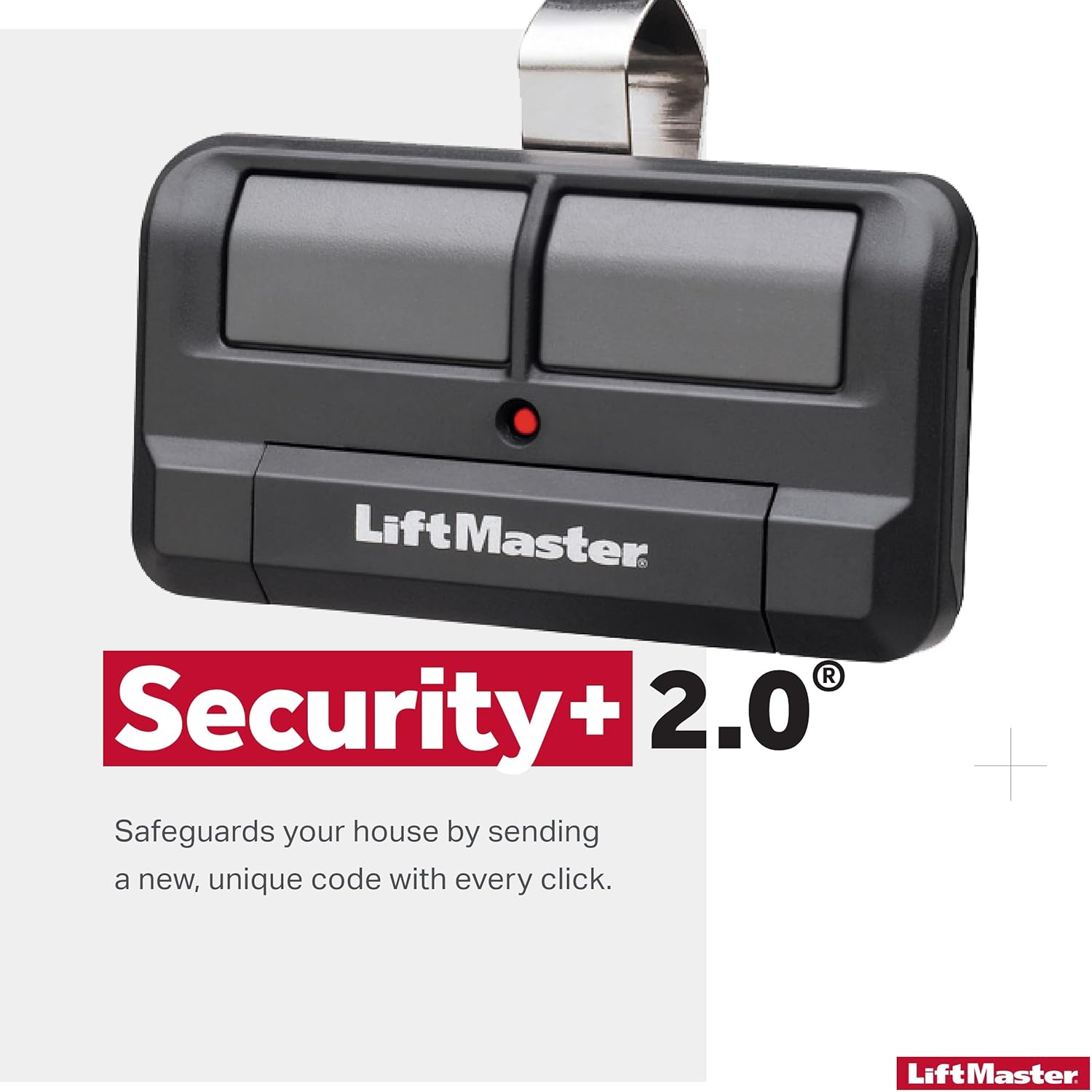 Two-Button Garage Door Opener Remote Control - Pack of 2 U6029