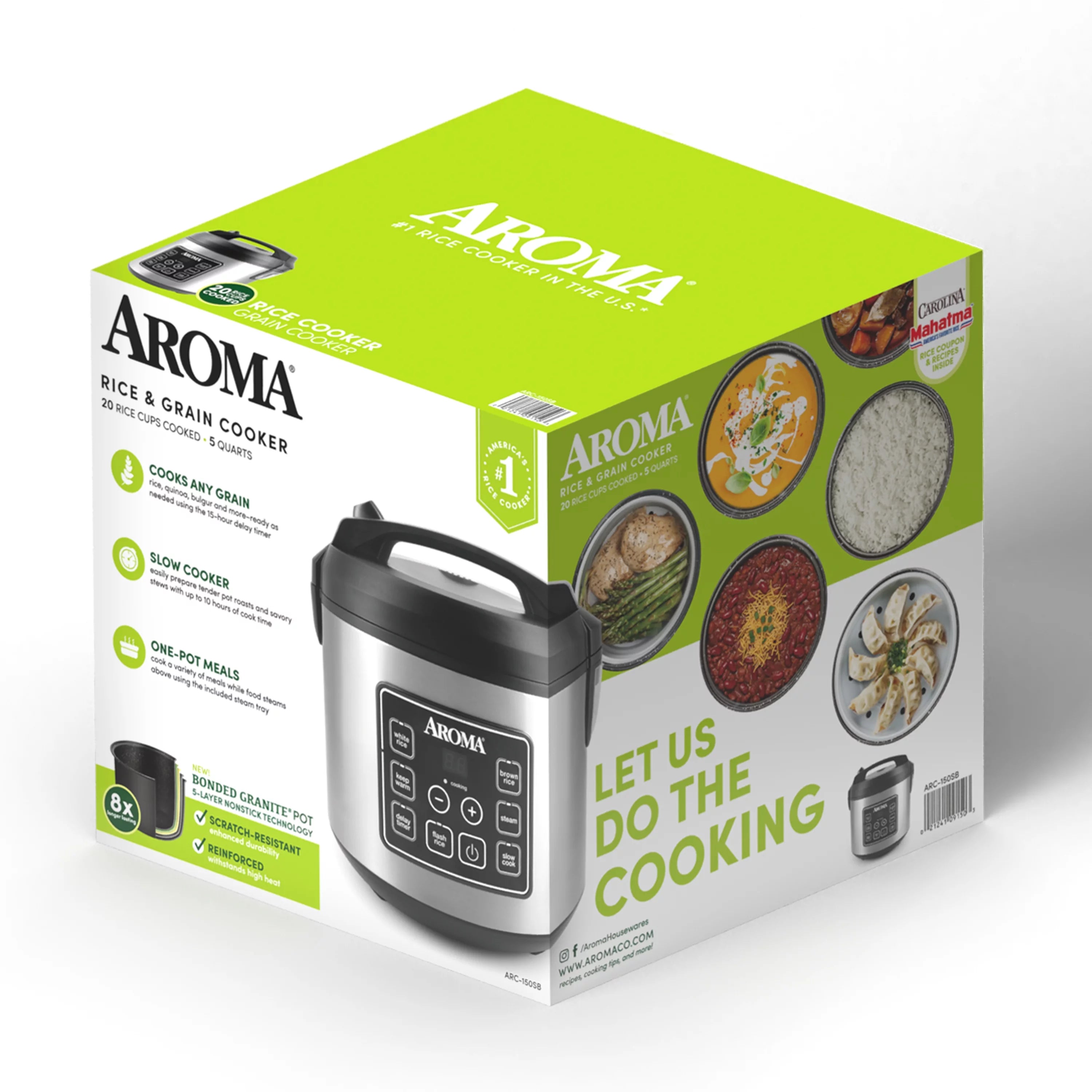 20-Cup Programmable Rice & Grain Cooker and Multi-Cooker J6169