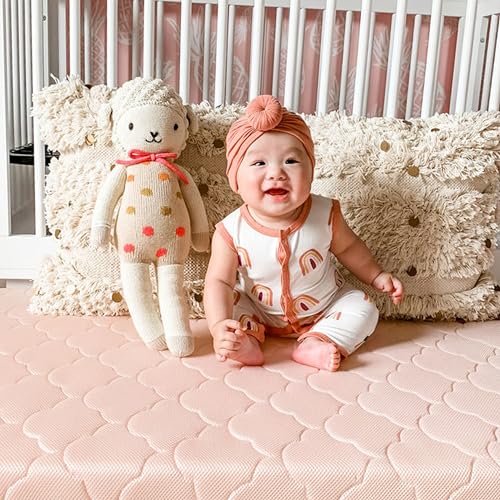100% Breathable Washable Non-Toxic White Crib Mattress T495