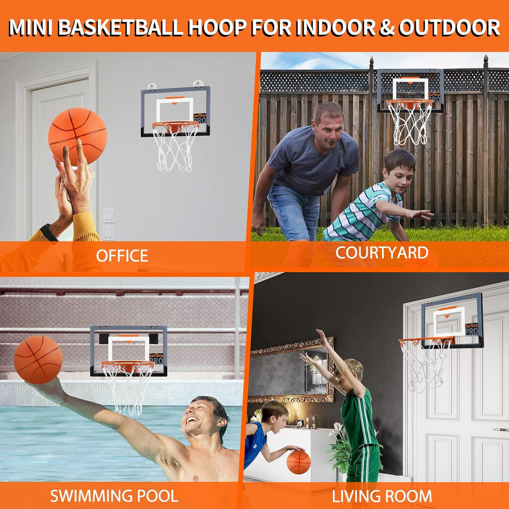 Transparent Mini Basketball Hoop F95559
